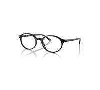 Ray-Ban Eyeglasses Unisex German Optics - Black Frame Clear Lenses Polarized 53-20