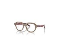 Ray-Ban Eyeglasses Unisex Gina Optics - Red & Purple Havana Frame Clear Lenses Polarized 49-20