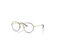 Ray-Ban Eyeglasses Unisex Jack Optics - Matt Arista Gold Frame Clear Lenses Polarized 51-20