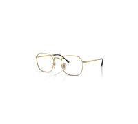 Ray-Ban Eyeglasses Unisex Jim Optics - Arista Gold Frame Clear Lenses Polarized 53-20
