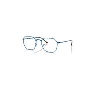 Ray-Ban Eyeglasses Unisex Jim Optics - Blue Frame Clear Lenses Polarized 53-20