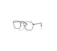 Ray-Ban Eyeglasses Unisex Jim Optics - Brown Frame Clear Lenses Polarized 53-20