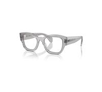 Ray-Ban Eyeglasses Unisex Jorge Optics - Transparent Grey Frame Clear Lenses Polarized 52-20