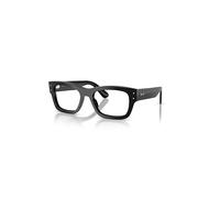 Ray-Ban Eyeglasses Unisex Joseph Optics - Black Frame Clear Lenses Polarized 55-20
