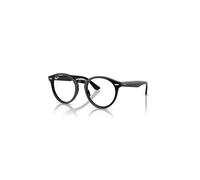 Ray-Ban Eyeglasses Unisex Larry Optics - Black Frame Clear Lenses Polarized 51-21