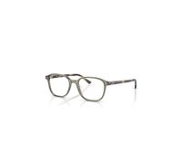 Ray-Ban Eyeglasses Unisex Leonard Optics - Grey & Brown Havana Frame Clear Lenses Polarized 51-17