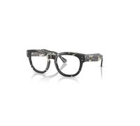 Ray-Ban Eyeglasses Unisex Mega Hawkeye Optics - Grey Havana Frame Clear Lenses Polarized 50-21