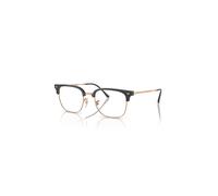 Ray-Ban Eyeglasses Unisex New Clubmaster Optics - Rose Gold Frame Demo Lens Lenses Polarized 53-20