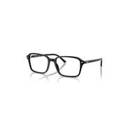 Ray-Ban Eyeglasses Unisex Raimond Optics - Black Frame Clear Lenses Polarized 54-18