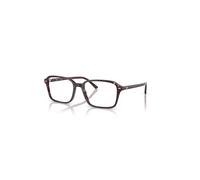 Ray-Ban Eyeglasses Unisex Raimond Optics - Transparent Fantasy Violet & Red Frame Clear Lenses Polarized 54-18