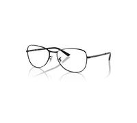 Ray-Ban Eyeglasses Unisex Rb3733v Optics - Black Frame Clear Lenses Polarized 56-17