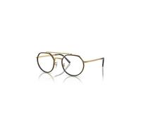 Ray-Ban Eyeglasses Unisex Rb3765v Optics - Legend Gold Frame Clear Lenses Polarized 51-22