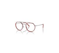 Ray-Ban Eyeglasses Unisex Rb3765v Optics - Silver Frame Demo Lens Lenses Polarized 49-22