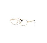 Ray-Ban Eyeglasses Unisex Rb3774d Optics - Light Gold Frame Clear Lenses Polarized 55-19