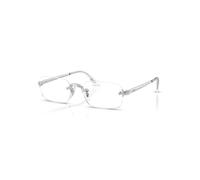 Ray-Ban Eyeglasses Unisex Rb3928v Optics By A$ap Rocky - Silver Frame Clear Lenses Polarized 52-20