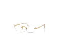 Ray-Ban Eyeglasses Unisex Rb3929v Optics By A$ap Rocky - Arista Gold Frame Clear Lenses Polarized 52-20
