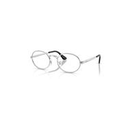Ray-Ban Eyeglasses Unisex Rb3931v Optics By A$ap Rocky - Silver Frame Clear Lenses Polarized 54-21