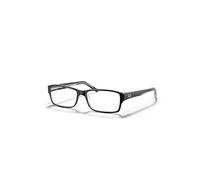 Ray-Ban Eyeglasses Unisex Rb5169 Optics - Black Frame Clear Lenses 54-16