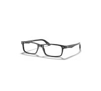 Ray-Ban Eyeglasses Unisex Rb5277 Optics - Black Frame Clear Lenses 54-17