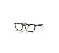 Ray-Ban Eyeglasses Unisex Rb5279 Optics - Havana On Transparent Yellow Frame Clear Lenses Polarized 55-18