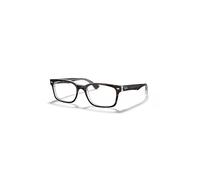 Ray-Ban Eyeglasses Unisex Rb5286 Optics - Tortoise Frame Clear Lenses 51-18