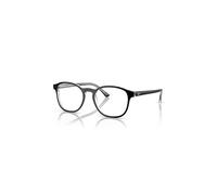 Ray-Ban Eyeglasses Unisex Rb5417 Optics - Black On Transparent Frame Clear Lenses Polarized 50-19