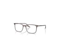 Ray-Ban Eyeglasses Unisex Rb5421 Optics - Grey Transparent Frame Clear Lenses Polarized 55-19