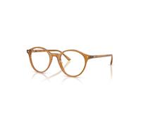 Ray-Ban Eyeglasses Unisex Rb5430 Optics - Beige Frame Clear Lenses Polarized 51-21