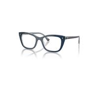 Ray-Ban Eyeglasses Unisex Rb5433 Optics - Blue Frame Clear Lenses Polarized 52-19