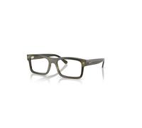 Ray-Ban Eyeglasses Unisex Rb5435 Optics - Havana Green Frame Clear Lenses Polarized 56-19
