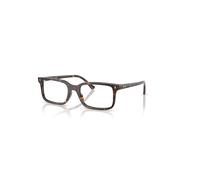 Ray-Ban Eyeglasses Unisex Rb5445 Optics - Havana Frame Clear Lenses Polarized 52-19