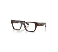 Ray-Ban Eyeglasses Unisex Rb5448 Optics - Havana Frame Clear Lenses Polarized 53-19
