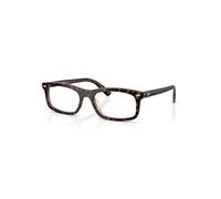 Ray-Ban Eyeglasses Unisex Rb5450 Optics - Havana Brown Frame Clear Lenses Polarized 56-19