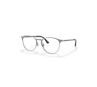 Ray-Ban Eyeglasses Unisex Rb6375 Optics - Grey Frame Clear Lenses Polarized 51-18