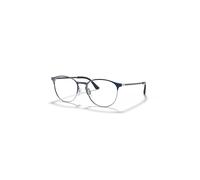Ray-Ban Eyeglasses Unisex Rb6375 Optics - Gunmetal Frame Clear Lenses Polarized 53-18
