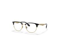 Ray-Ban Eyeglasses Unisex Rb6396 Optics - Gold Frame Clear Lenses Polarized 53-19