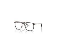 Ray-Ban Eyeglasses Unisex Rb6512 Optics - Striped Brown Frame Clear Lenses Polarized 52-19
