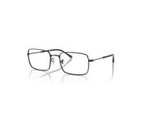 Ray-Ban Eyeglasses Unisex Rb6520 Optics - Black Frame Clear Lenses Polarized 55-20