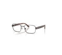 Ray-Ban Eyeglasses Unisex Rb6529 Optics - Havana Brown Frame Clear Lenses Polarized 54-18