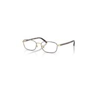 Ray-Ban Eyeglasses Unisex Rb6551d Optics - Havana Frame Clear Lenses Polarized 53-18