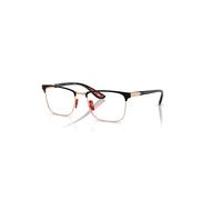 Ray-Ban Eyeglasses Unisex Rb6621m Optics Scuderia Ferrari Collection - Black Frame Clear Lenses Polarized 54-19
