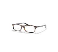 Ray-Ban Eyeglasses Unisex Rb7017 Optics - Gunmetal Frame Clear Lenses 56-17