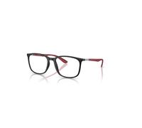 Ray-Ban Eyeglasses Unisex Rb7199 Optics Liteforce - Sand Red Frame Clear Lenses Polarized 52-18