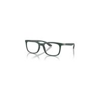 Ray-Ban Eyeglasses Unisex Rb7230 Optics - Sand Green Frame Clear Lenses Polarized 54-19