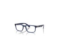 Ray-Ban Eyeglasses Unisex Rb7232m Optics Scuderia Ferrari Collection - Blue Frame Demo Lens Lenses Polarized 54-19