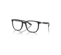 Ray-Ban Eyeglasses Unisex Rb7235 Optics - Sand Black Frame Clear Lenses Polarized 53-19