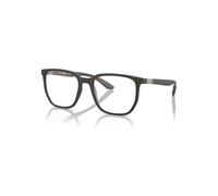 Ray-Ban Eyeglasses Unisex Rb7235 Optics - Sand Brown Frame Clear Lenses Polarized 55-19