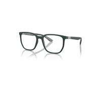 Ray-Ban Eyeglasses Unisex Rb7235 Optics - Sand Green Frame Clear Lenses Polarized 53-19