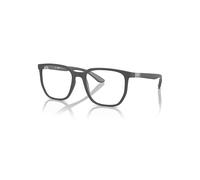Ray-Ban Eyeglasses Unisex Rb7235 Optics - Sand Grey Frame Clear Lenses Polarized 53-19