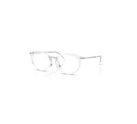 Ray-Ban Eyeglasses Unisex Rb7255 Optics - Silver Frame Clear Lenses Polarized 51-20